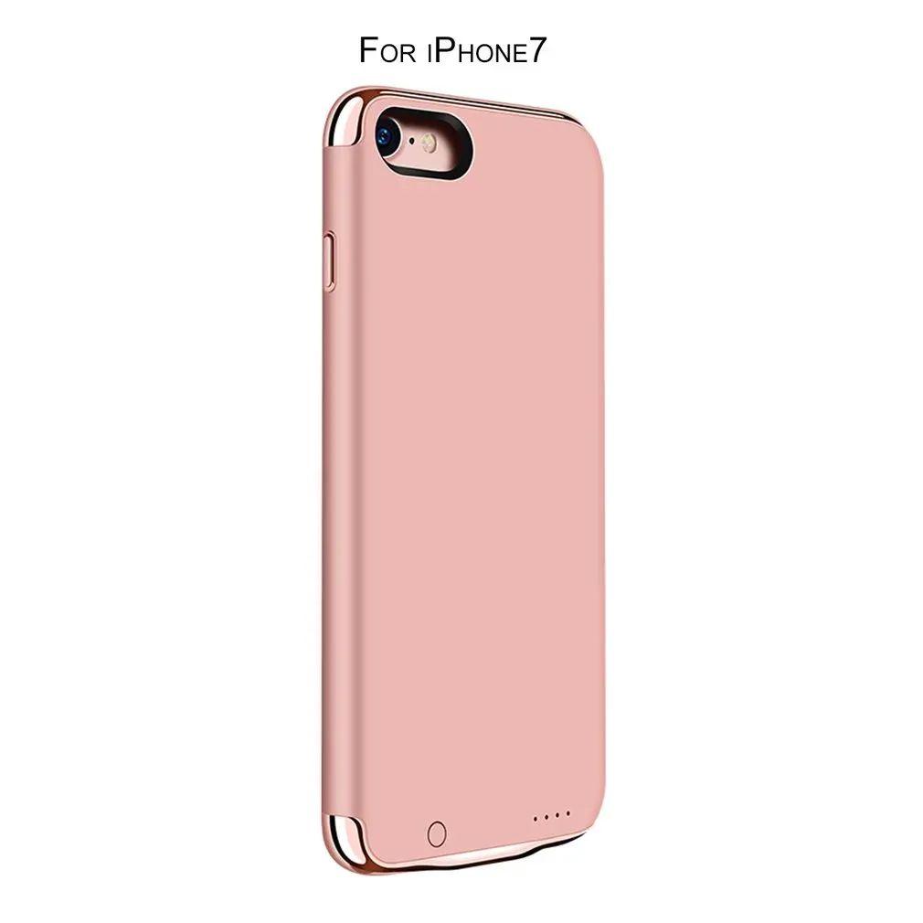 

Portable Traveling backup power bank case External Battery Charger Back Clip Case Cover power supply For iPhone 7 6 6S Plus