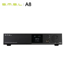 SMSL A8 Hi-Res HIFI усилитель для наушников DAC декодер XMOS решение ICEpower 125Wx2 модуль AK4490 поддерживает PCM