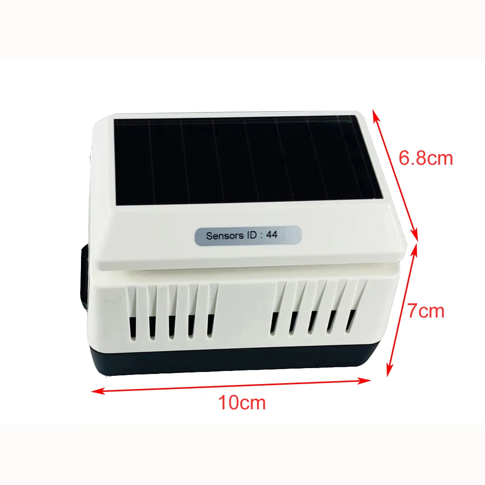 Тестер контроля качества воздуха Misol/PM2.5 анализатор воздуха детектор газа беспроводной с комнатной температурой и влажностью солнечной энергии