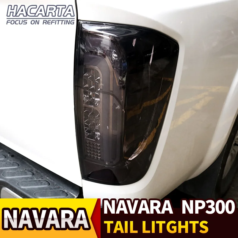 Светодиодный ные задние стоп сигналы для Navara NP300 D23 лампа 2014 19/Frontier 2018 +
