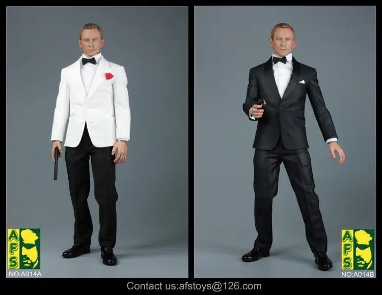 [ESTARTRK] AFS A014 1/6 Джеймс Бонд 007 Королевский секретный агент сервис платье набор костюм для 12 дюймов фигурка Косплей Кукла DIY