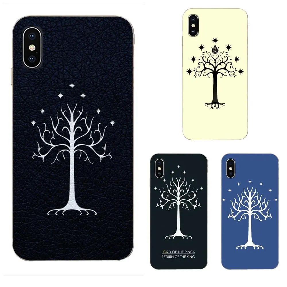 Чехол для мобильного телефона Lotr с изображением белого дерева Gondor Apple iPhone 11 Pro X XS