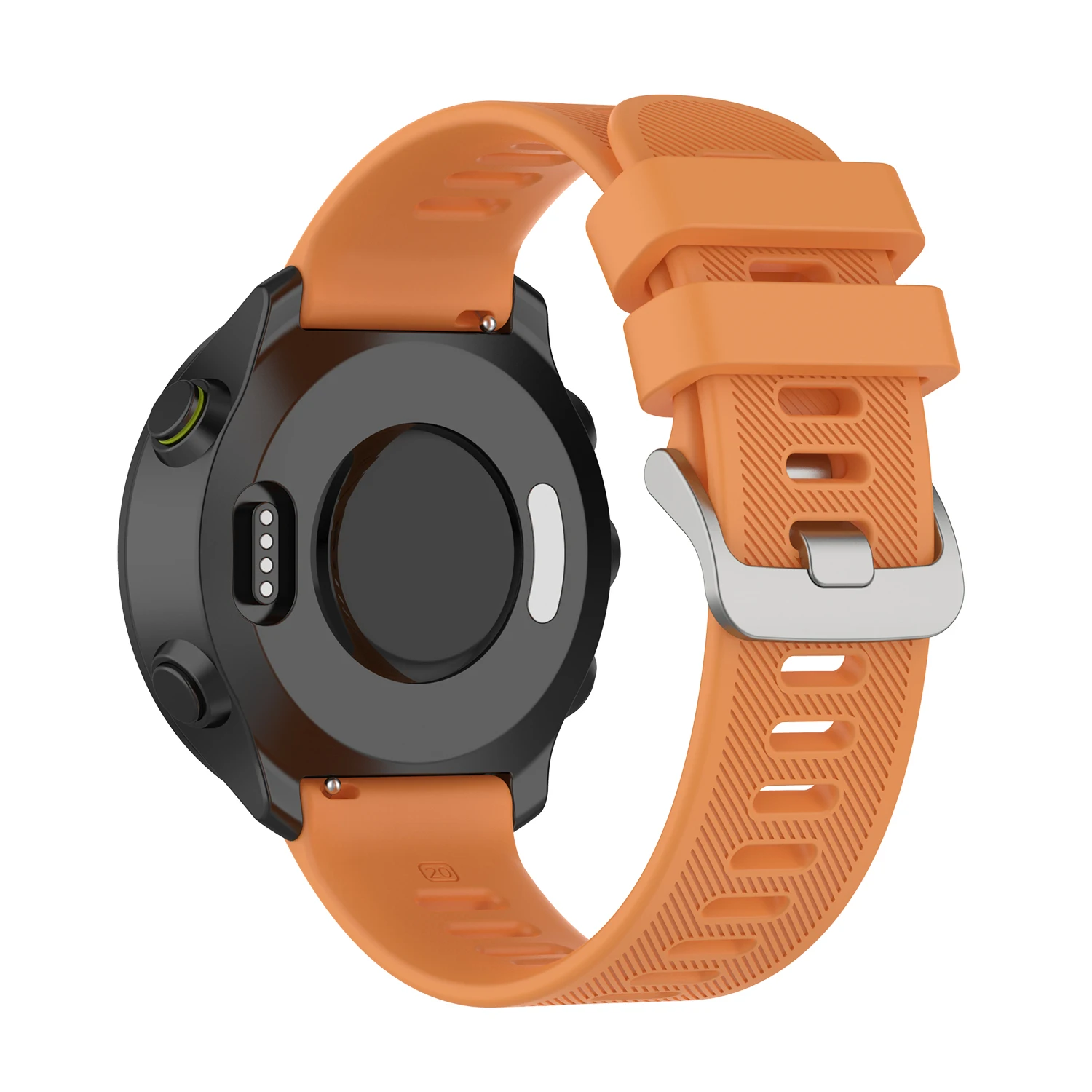 20 mm Uhrenarmbänder für Garmin Forerunner 158 Venu Sq/Venu Sport Silikonarmband für Polar Ignite Uhrenarmbänder für Forerunner 55 – Detail 9
