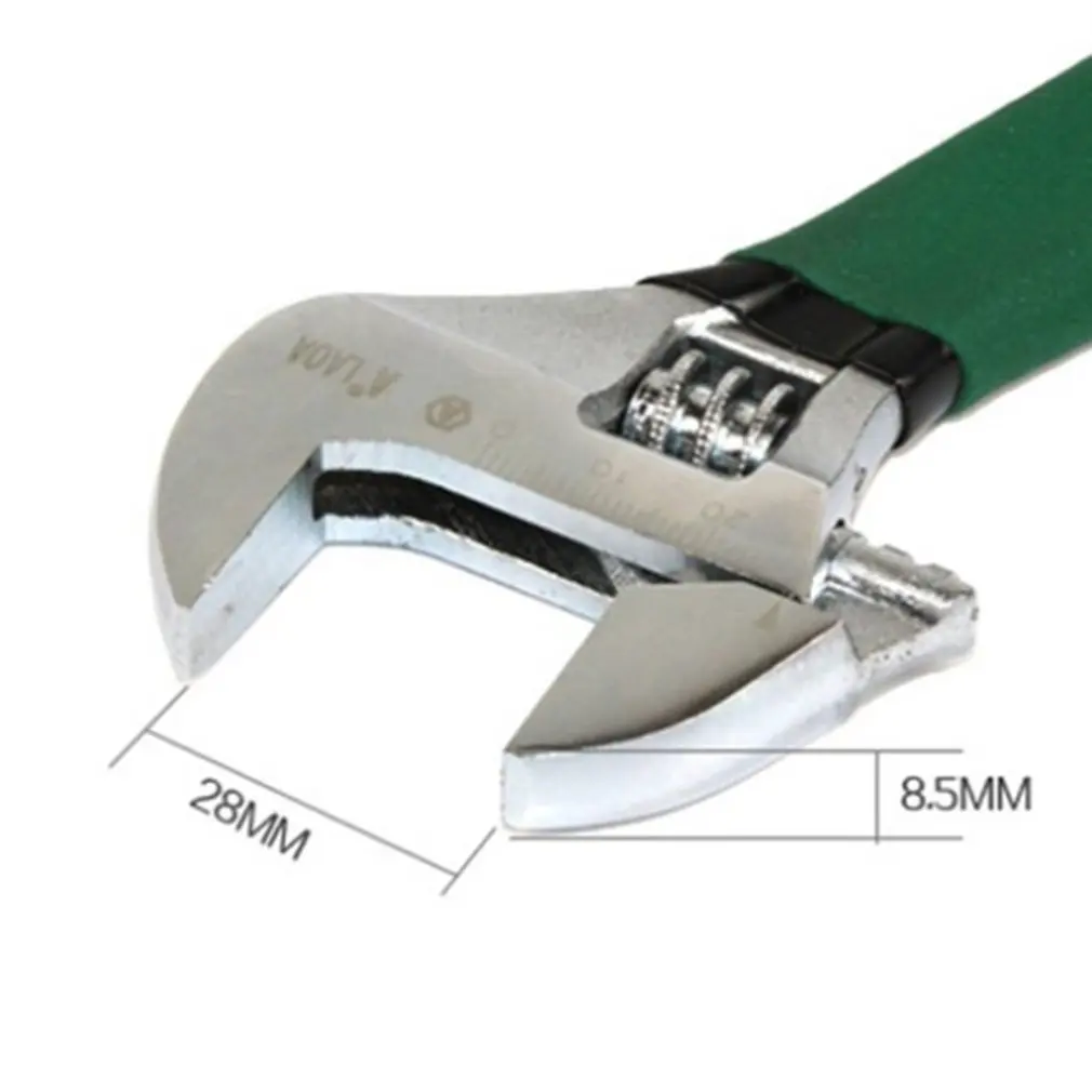LAOA " /8"/1" /12" антискользящий универсальный гаечный ключ для обезьяны регулируемый гаечный ключ Регулировка гаечных ключей со шкалой ключ из нержавеющей стали