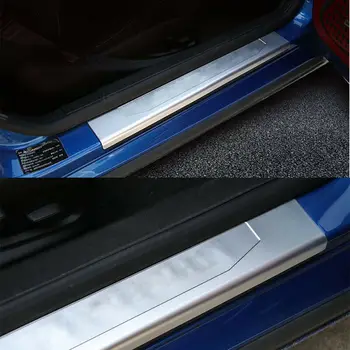 

Car modification Car accessories Car Aluminium Door Sill Scuff Plate Guards 2PCS For Chevrolet Camaro 2016-2018