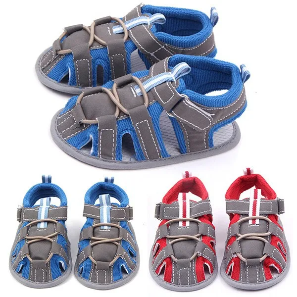 Summer Infant Baby Boy Soft Soft Non-slip Toddler Shoes Prewalker