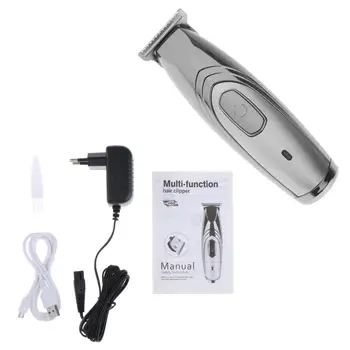 

Professional USB Electric LCD Men Hair Clipper Cordless Hair Trimmer Razor Barber Shaver Haircut Cutter Machine for Men