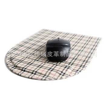 

Leather Mouse Pad Slip Mat Bracer Cursor Office Supplies Creative Round