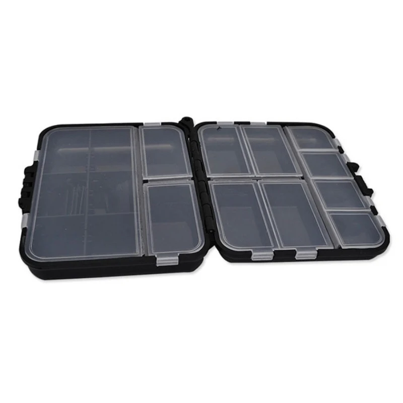 

Fishing Tackle Box Multi Compartments Double-side Waterproof Hooks Lures Baits Storage Case Container Fishing Accessories Tool