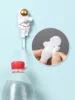 Creative Cartoon Happy Planet Astronaut Model Hooks Kitchen Strong Glue Nail-Free Door Behind Bedroom Study Decoration Wall Hook 2