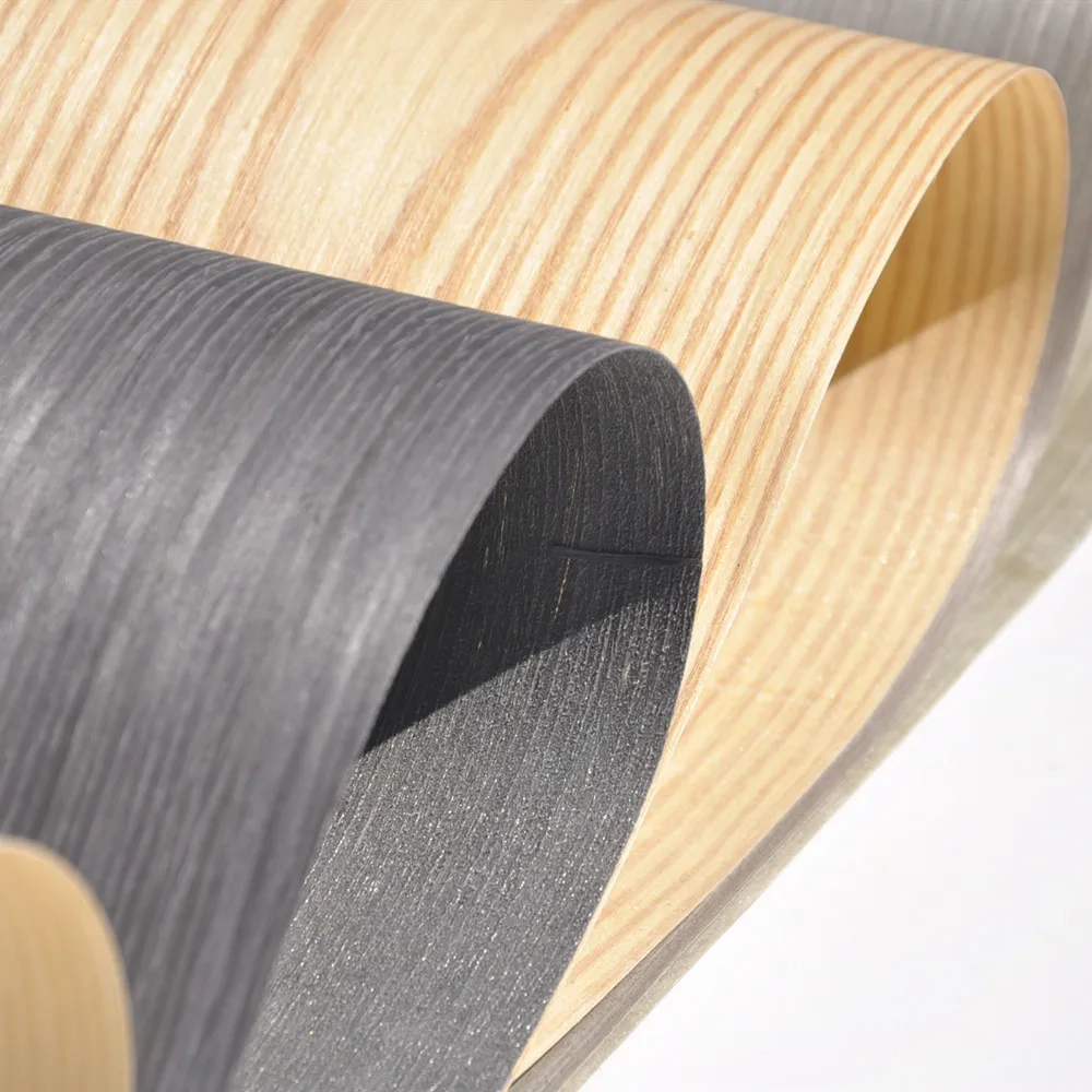 

Шпон из древесины Гренландии размером 24*96 дюймов, предварительно приклеенный Железный шпон с термоклейким покрытием для покрытия дверей шкафов