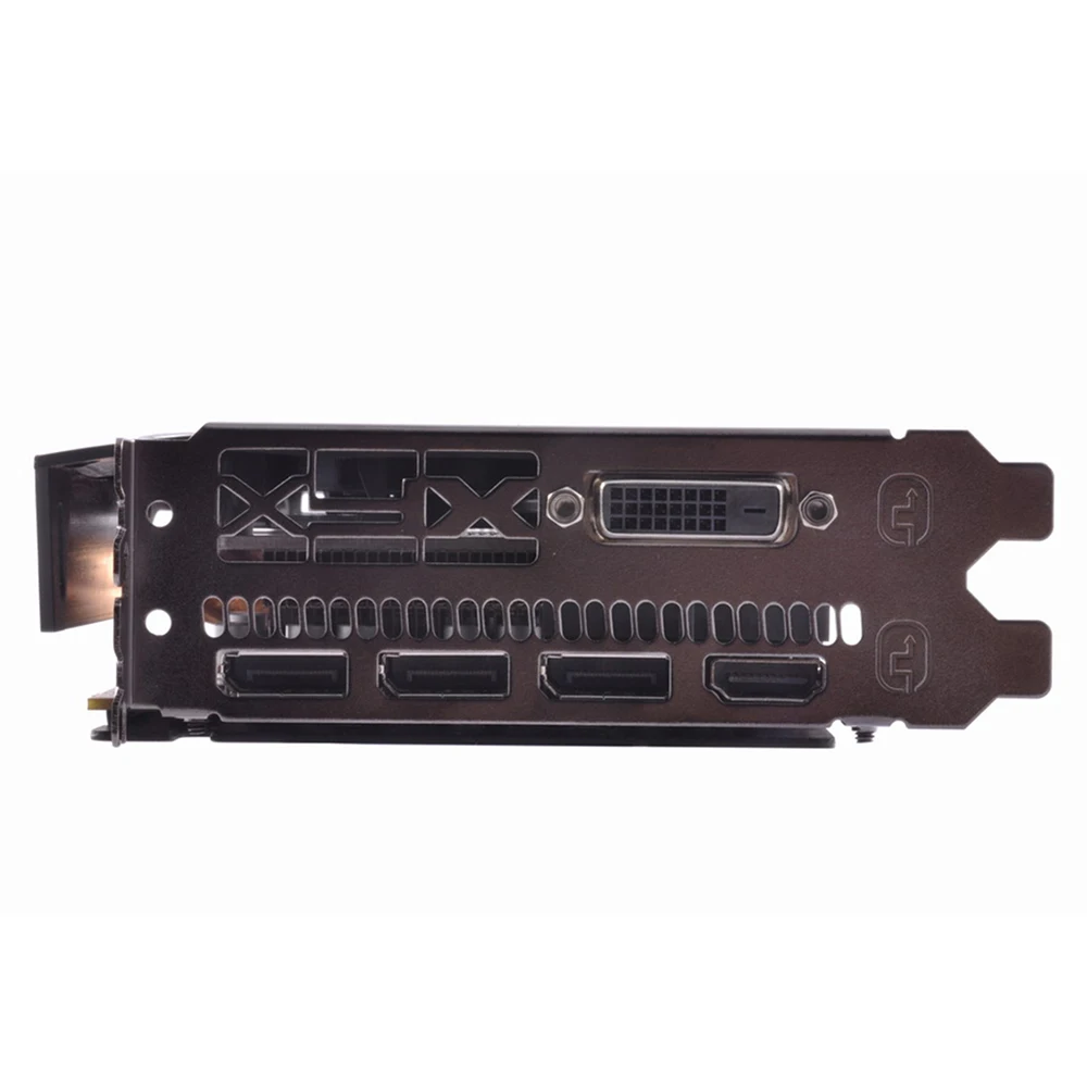 Видеокарта XFX AMD Radeon RX 480 4 Гб видеокарта GPU RX480 ГБ DDR5 видеокарты для ПК Настольная