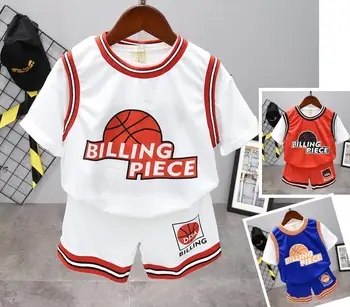 

Fashion Summer Kids Baby Boys Outfit boys Clothes Set Toddler Casual boys cartoon T-shirt,Print Vest Tops+Shorts 3Pcs Set 2-7T