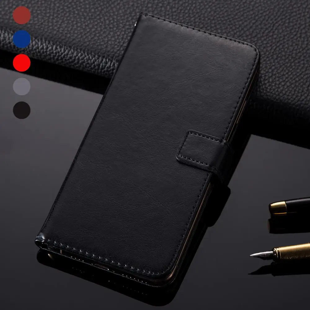 

Hot! Business Leather Wallet Phone case For archos 57 55 50 access 57 Core 50 Lite Graphite archos oxygen 63 Flip holder cover
