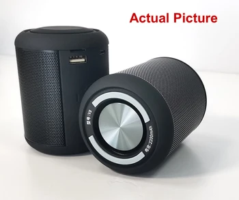 

Mini Sound Box Speakers With Wireless Subwoofer DJ Proof Portable Bar for Music Office Outdoor Metal Shocked HiFi MP3 Player