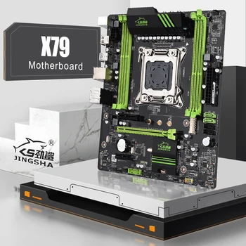 

JINGSHA X79 2011 Motherboard Quad Channel 4*DDR3 ECC REG RAM Up To 64GB Support E5 Series CPU With SATA3 USB3.0 And NVME SSD M.2