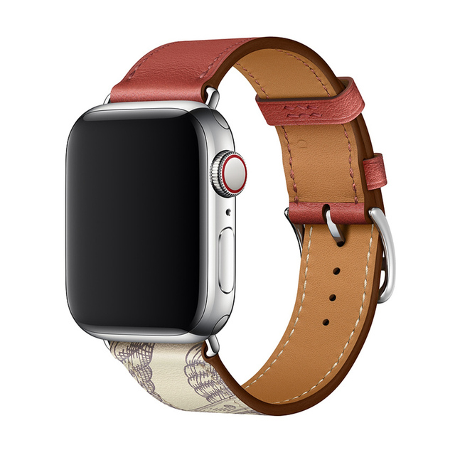 strap for watch 6 5 band 44mm 40mm iWatch band 38mm 42mm Genuine Leather Single tour bracelet watch 4 3 2 1 44