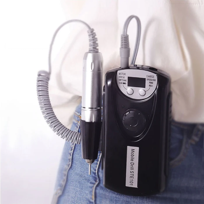Nail Polishing Machine Electric Nail Drill Machine Rechargeable Strong Polishing ManicureTools OA66