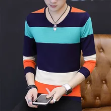 #Special Offers Spring and autumn new men's long sleeve V-neck Stripe mens sweaters #Special Offers Spring and autumn new men's long sleeve V-neck Stripe mens sweaters