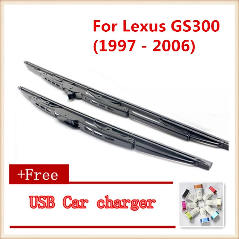 2 шт./лот щетка стеклоочистителя для лобового стекла автомобиля для Lexus GS300(1997-2006