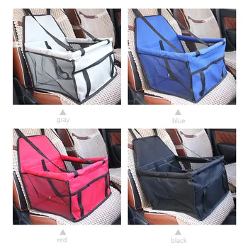 

Pet Dog Car Carrier Seat Travel Accessories Breathable Mesh Folding Pet Supplies Waterproof Dog Mat Blanket Safety Pet Car Seat
