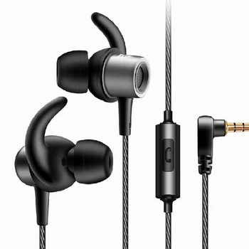 

Metal Bass Wired Earset Headset Wire Control Sports Silicone for Mobile Computer Music Optimized Design Headset Earphone