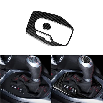 

For Chevrolet Camaro 2017- 2019 Vehicle Interior Gear Shift Box Panel Trim Cover Car Styling Car Carbon Fiber Sticker