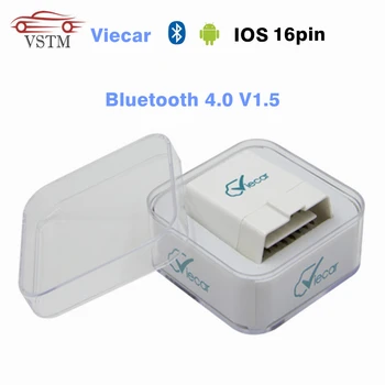 

Viecar ELM327 Bluetooth 4.0 ELM327 V1.5 Code Reader ELM 327 1.5 OBDII Diagnostic Scanner For IOS/Android/Windows