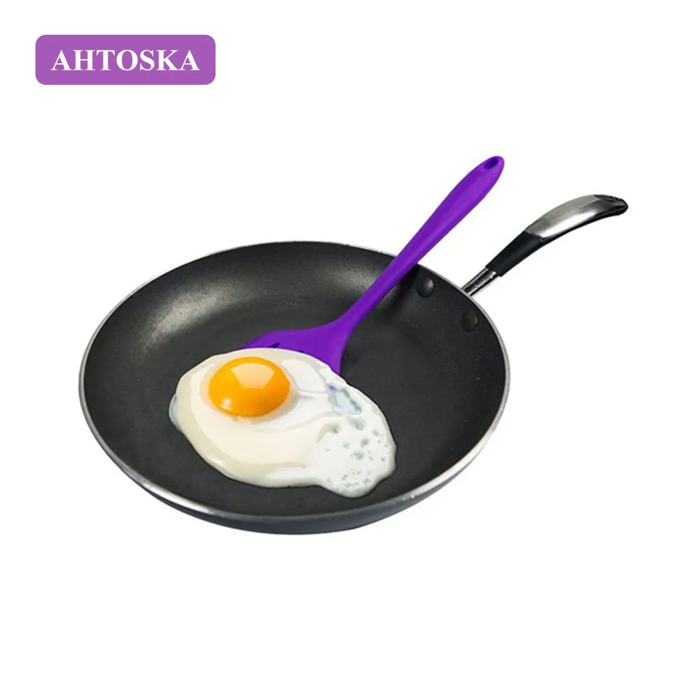 AHTOSKA 10 Шт. Силиконовые Пособия по кулинарии Инструменты Сделаны Красочные Еда