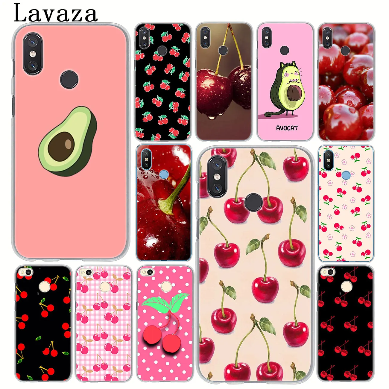 Чехол для телефона Lavaza Cherry summer фруктовый Xiaomi MI 10 9T CC9 CC9E A3 Pro 8 SE A2 Lite A1 pocophone f1 6