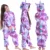 Дети Единорог единорог Пижамы Детские Пижамы Зимние Onesies Детские Пижамы Мальчики Девочки Единорог Фланелевые Пижамы 4-1
