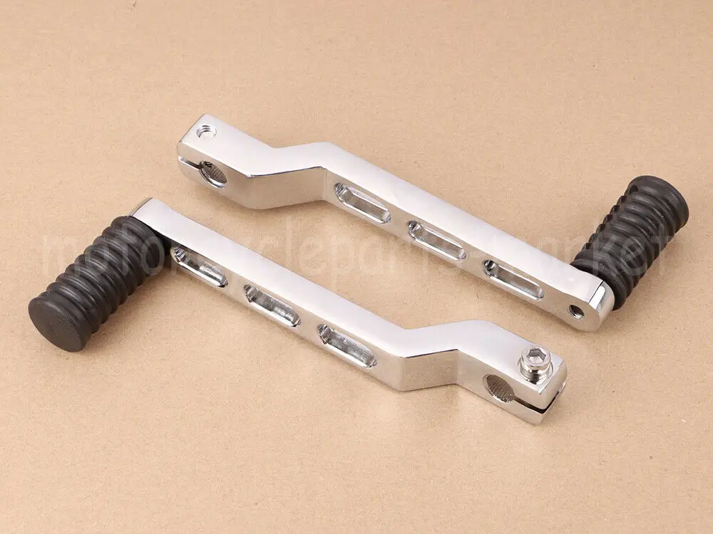 Chrome Motorcycle Pedal Heel Toe Gear Shifter Shift Lever with Shift