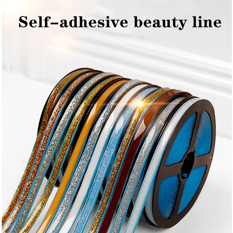 6M Self-adhesive Tape Moldproof Window Slit Kitchen Gas Stove Gap Anti-fouling Sink Sealing Strip wall tile sticker home Decor |