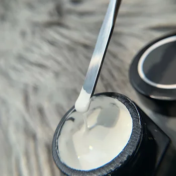 

Acrylic Transparent Makeup Palette Polish Gel Oil Painting Mixer with Spatula Nail Art Palette Pallet Tool Mixing