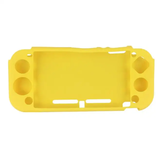 Yellow Мягкий силиконовый защитный чехол для nintendo Switch Lite Mini NX для kingd Switch Lite защитный чехол для контроллера - Цвет: Yellow