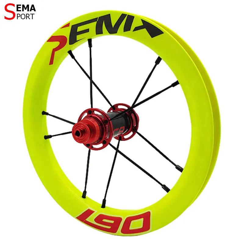 Углеродные колеса SEMA SL190 190g комплект углеродных колес 12 дюймов супер легкие с