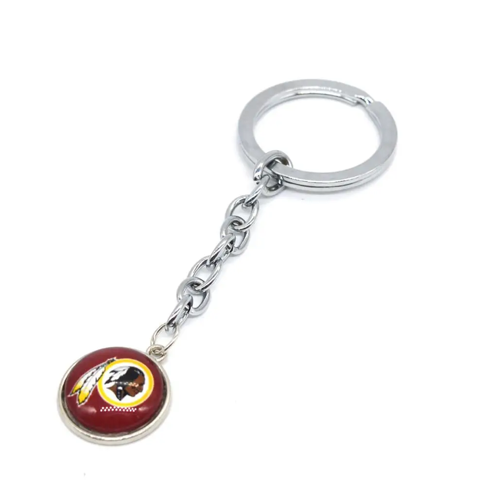 Новинка, модный футбольный брелок с надписью «Washington Redskins», брелок для автомобиля, брелок для женщин и мужчин, подарки, вечерние, свадебные, на день рождения