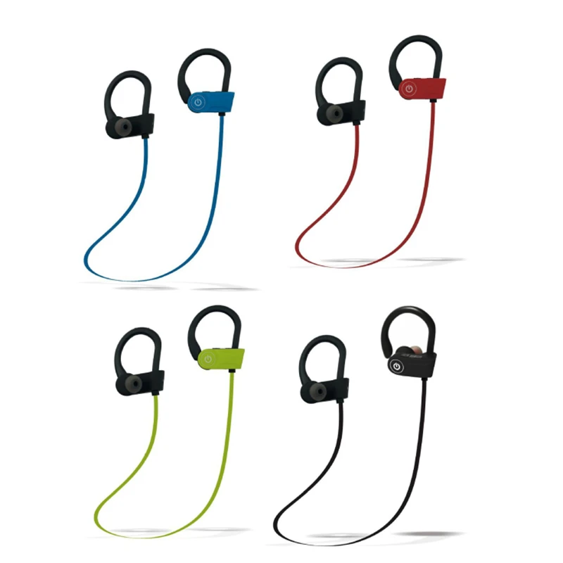 Sans fil Bluetooth écouteur Sport casque téléphone tour de cou Sport  oreille crochet écouteur avec micro pour Xiaomi Huawei iPhone Samsung |  AliExpress