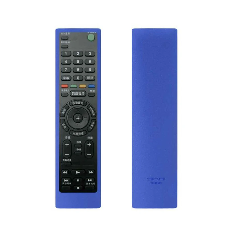 Remote Control Case Silicone Cover Shockproof Protector Washable Skin For Sony Rmf-Tx200C 210 211 Tv Voice Controller