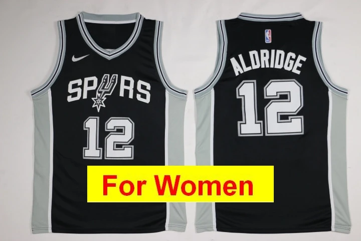 Оранжевый San Antonio Дерозан LaMarcus Aldridge Газоль Руди гей Тони Паркер женские u Жинобили Данкан Баскетбол Майки для женщин - Цвет: Оранжевый