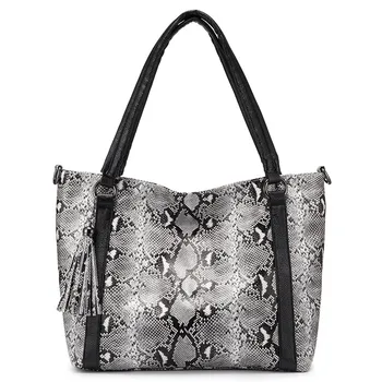 

REALER REALER luxury handbags women bags designer shoulder bag Serpentine Hobo bag ladies tote tassel female