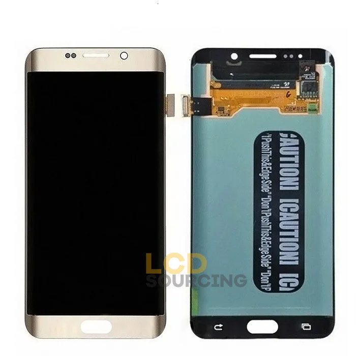 5," дюймовый lcd AMOLED дисплей для samsung Galaxy S6 Edge G925 lcd с рамкой кодирующий преобразователь сенсорного экрана в сборе Замена