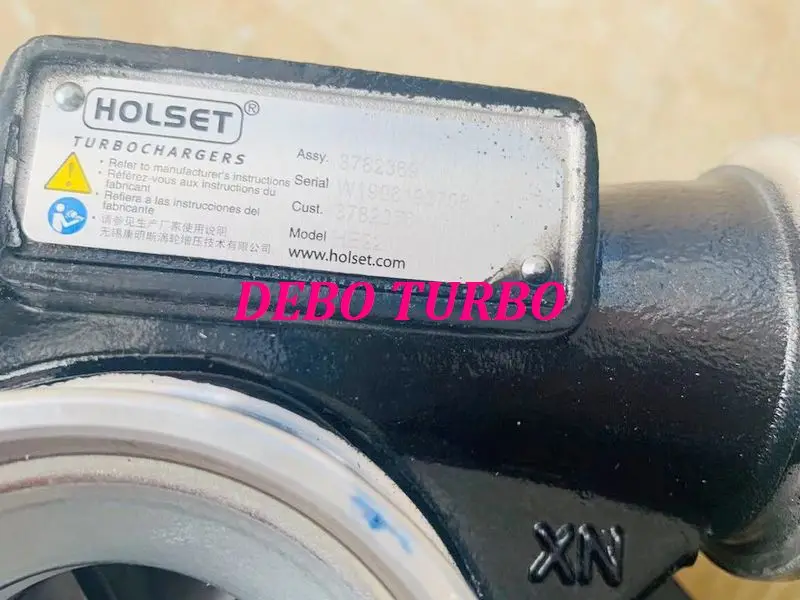 Б/у Подлинная HOLSET HE221W/3782369 3782376 2834301 тмин* S двигатель ISDe140 4.5L 140HP дизель турбо Турбокомпрессор