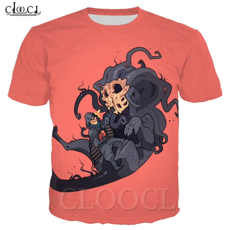 Футболка CLOOCL с принтом из игры Death Anding для мужчин и женщин модная уличная одежда