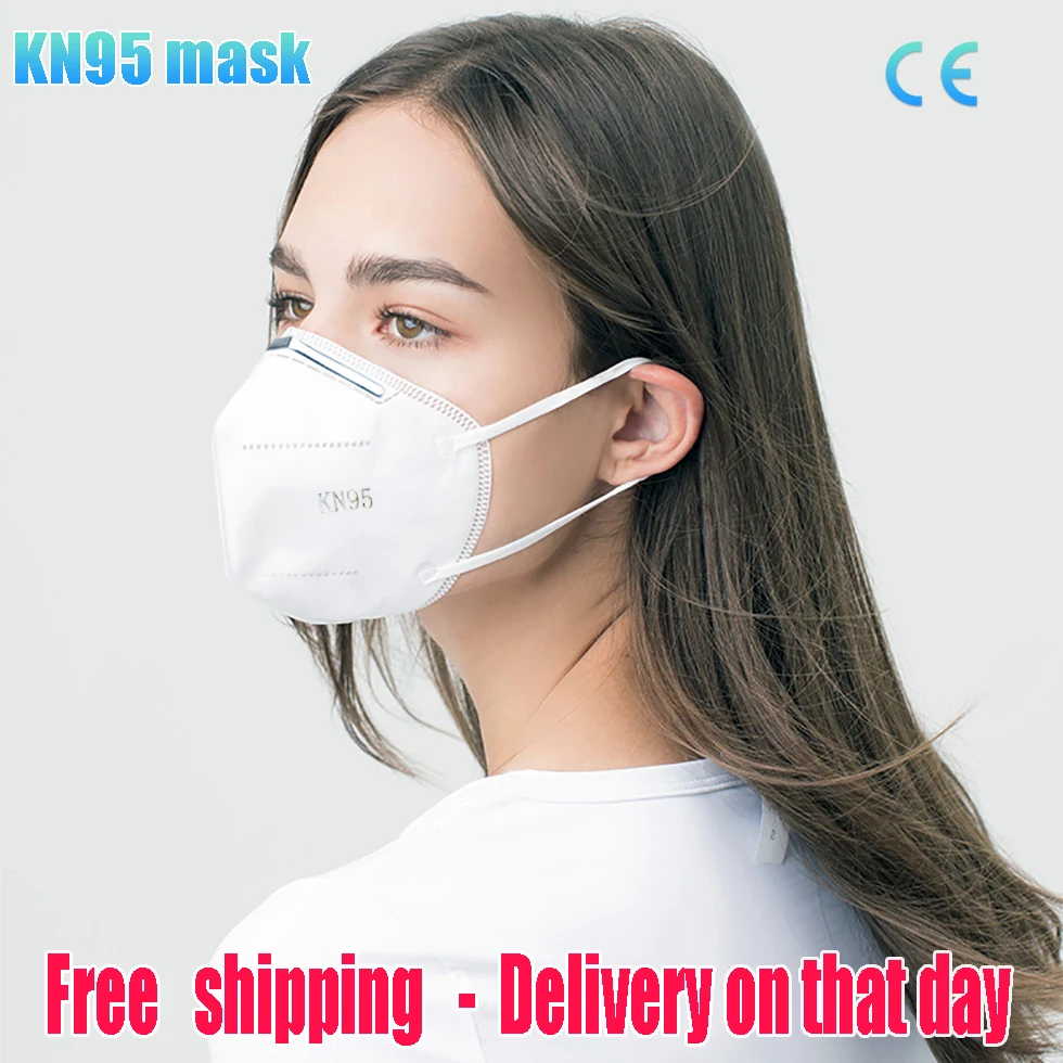 

30 pieces / KN95 mask ffp3 face shield pm2.5 Reusable face shield dust mask respirator dust allergy face shield