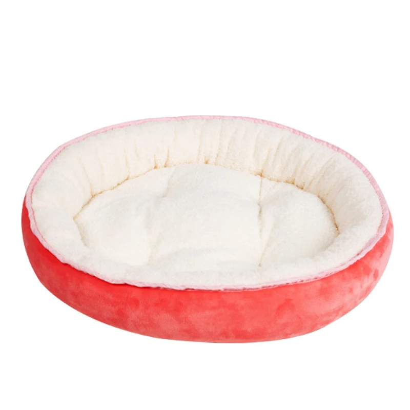 Watermelon red Очень удобные моющиеся Популярные флоппи зоотовары согревающие Нескользящие нижние плюшевые 1 шт Горячая Подушка распродажа будка для собак дом кровать для собак - Цвет: Watermelon red