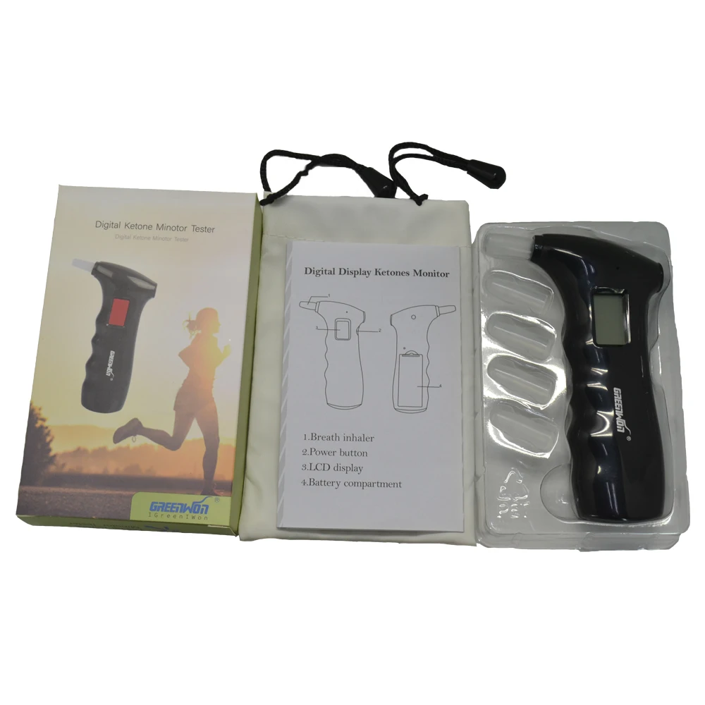 GREENWON Breath keto tester Ketogenic diet for fat burn & weight loss breath analysis acetones monitor GREENWON Breath keto tester Ketogenic diet for fat burn & weight loss breath analysis acetones monitor