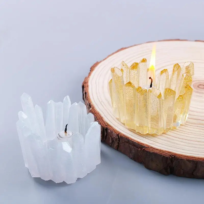 

Silicone Resin Mold Cylindrical Candlestick Candle-Holder Resin Molds Epoxy UV DIY Resin Craft Home Decoration Handmade Tools