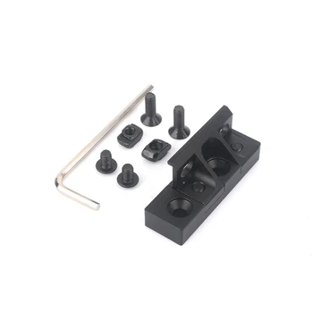 

TOtrait Airsoft Surefir M300A M600 M600C M600B Flashlight Rail Rollover Mount Fit for M-lok Keymod 20mm Picatinny Rails System