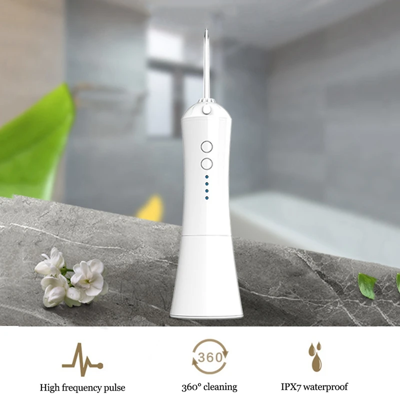 Portable Electric Oral Irrigator Water Flosser Oral Irrigator Mouth Teeth Cleaning Dental Irrigator Water Floss